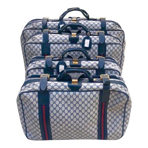 gucci luggage sets|Gucci luggage vintage.